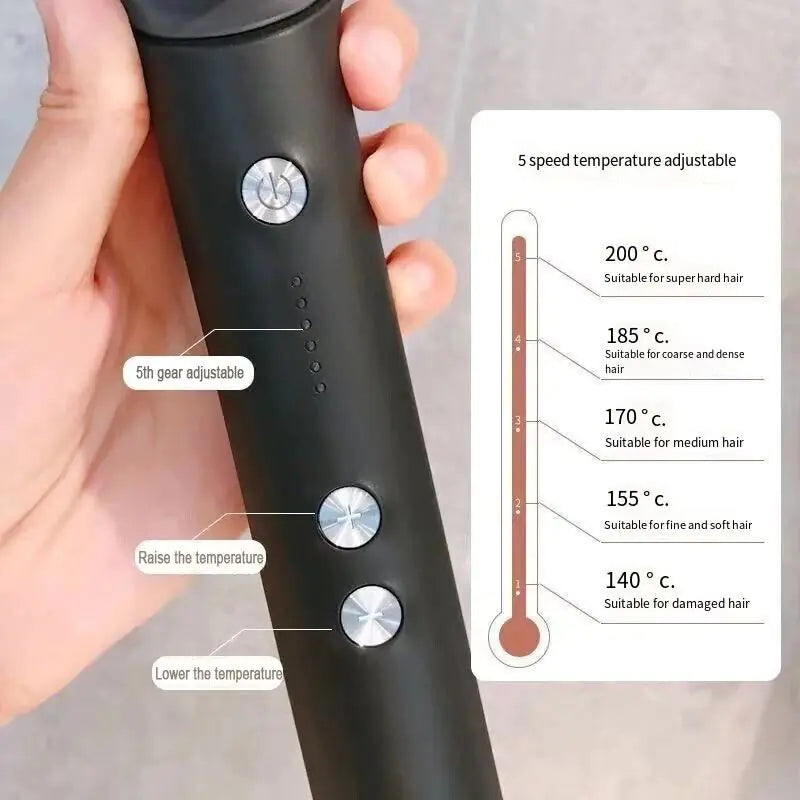 2-in-1 Hair Straightener Brush & Hot Comb – Smooth & Shine in Minutes